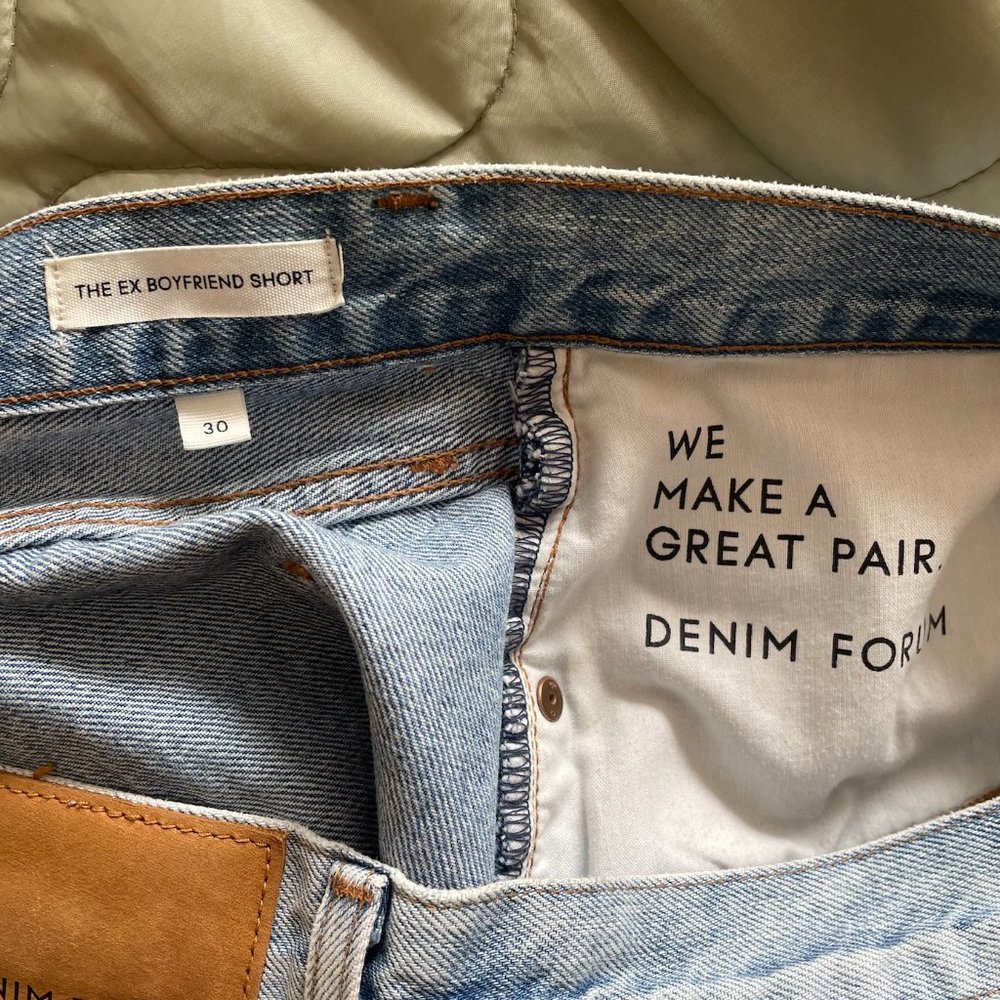 Denim Forum Jean Shorts - Picture 2 of 3